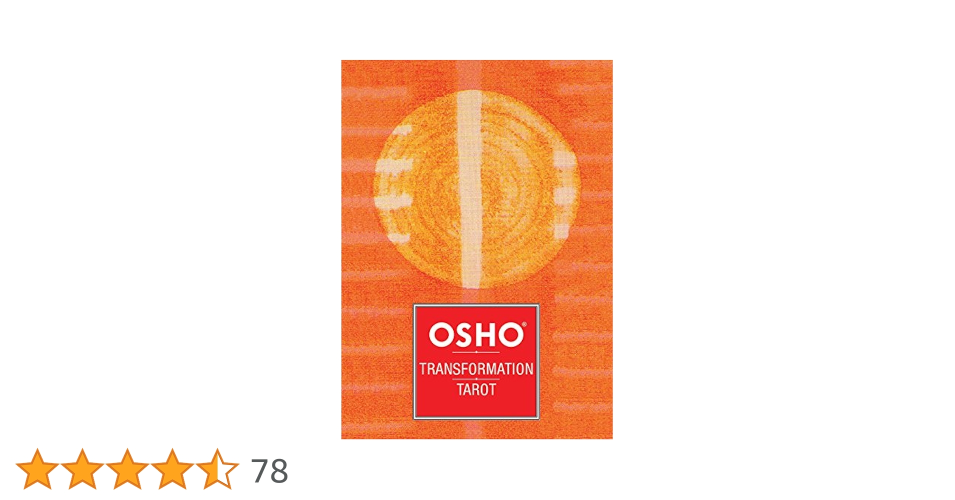 OSHOトランスフォーメーションタロット OSHO Transformation Tarot : 60 Illustrated Cards and Book